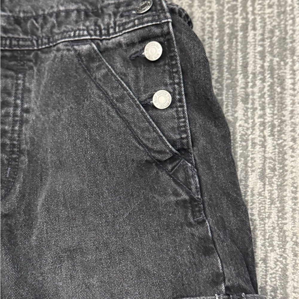 GAP Charcoal Denim Overalls